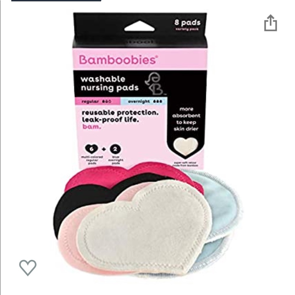 Bamboobies Washable Nursing Pads